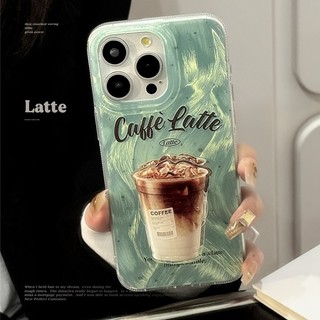 Shining Cà Phê Mùa Hè Popsocket Xanh Laser TPU Ốp Lưng Điện Thoại iPhone 14 15 Plus 11 12 13 14 15 Pro Max Cản Với Vòng Tay Nữ Quà Tặng Thời Trang