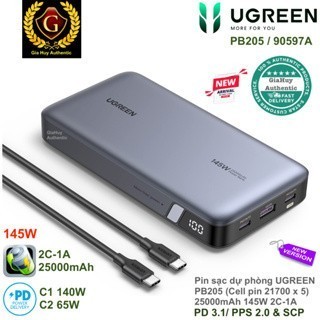 Pin sạc dự phòng Ugreen 90597A PB205 25188 PB720 60689 PB198 60873