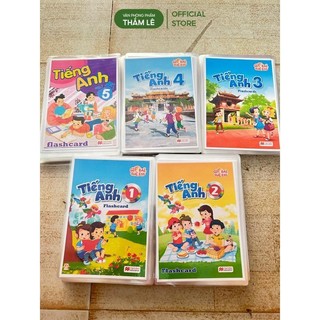 Flashcard tiếng anh lớp 1,2,3 4 5 global success khổ a5 ép plastic sơ đồ tư duy mindmap