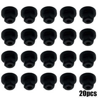Vui VẺ| 20x Đai Ốc Nhựa Có Nhẫn Dành Cho Xe BMW E36 E39 E46 E60 E61 E65 E90 E91 X3