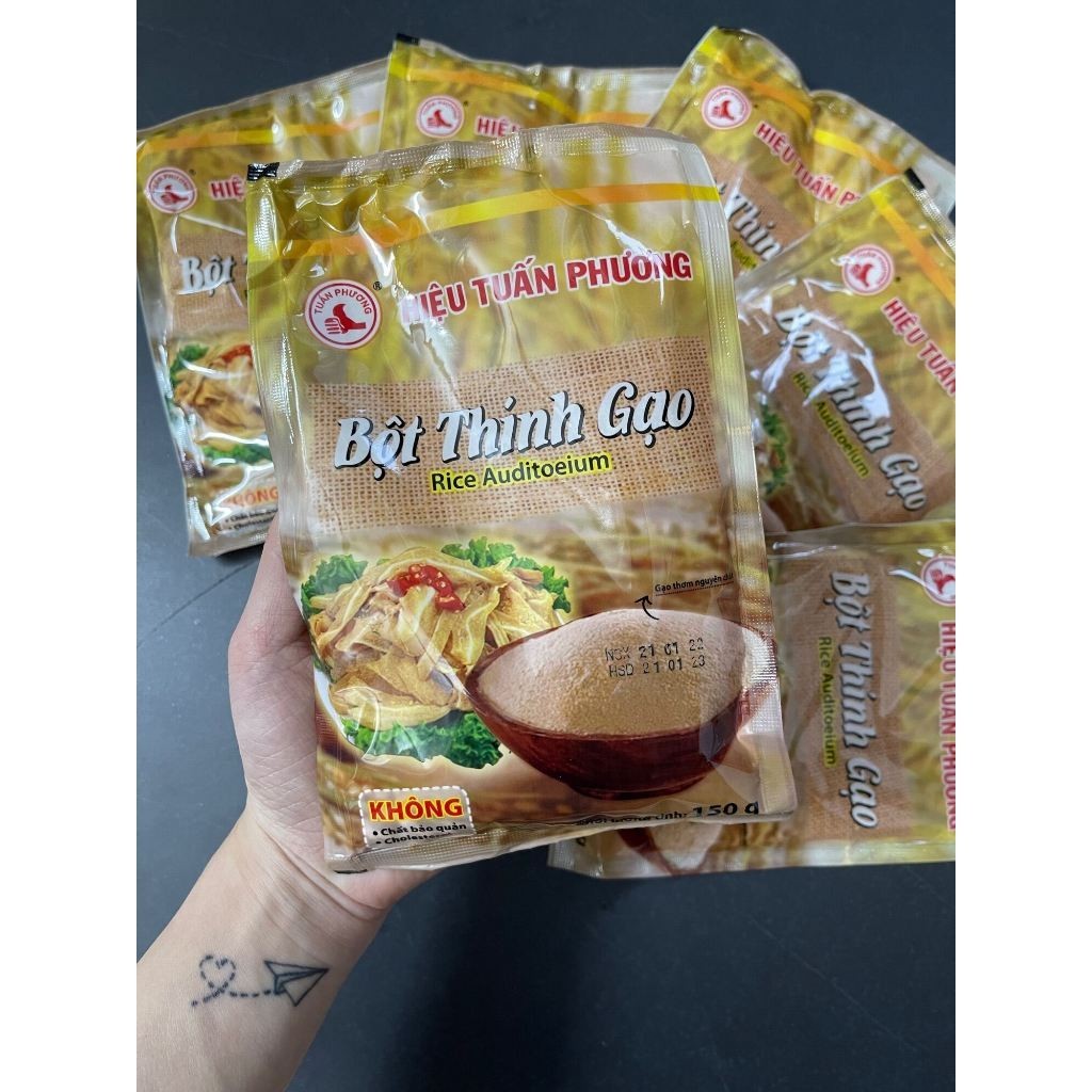 Bột thính gạo gói nhỏ 150gr
