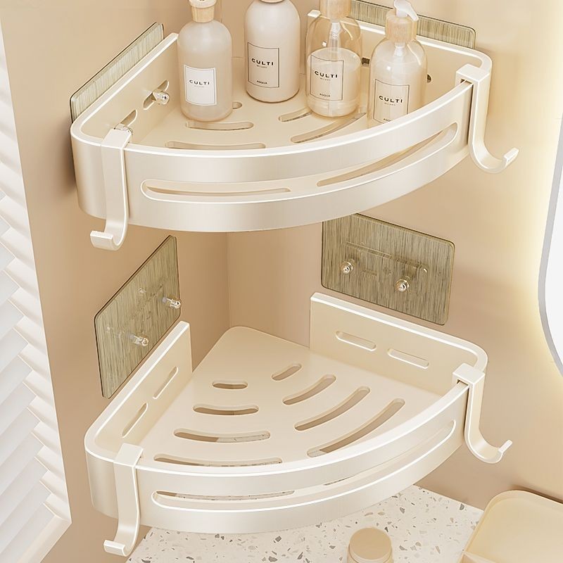 Lteng Kem Phong Cách Phòng Tắm Giá Treo Tường Phòng Tắm Chân Máy Phòng Tắm Góc Giá Để Đồ Treo Tường