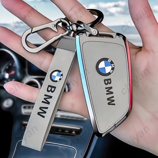 Hợp Kim Kẽm Chìa Khóa Ô Tô Vỏ Bao Đựng Móc Khóa Nappa Da Bò Da Thật TPU Bảo Vệ Cho Xe BMW F20 G20 G30 X1 X3 X4 X5 G05 X6 X7 G11 F15 F16 G01 G02 F48 Phụ Kiện Ô Tô