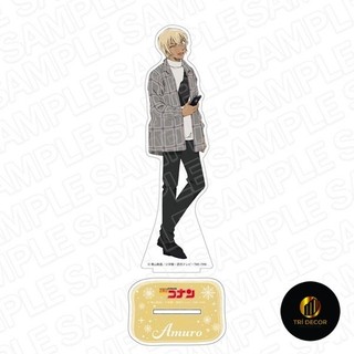 Mô hình Standee Detective Conan Deka Acrylic Stand Toru Amuro anime Phụ kiện trang trí để bàn góc học tập