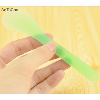 Aqtocna 10 chiếc nhựa diy mặt nạ trộn thìa thìa dính dụng cụ trang điểm hgvn