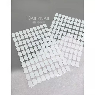 Keo Silicon dán đế móng làm mẫu (Set 1 tờ 100 miếng dán)