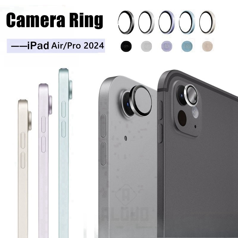 Camera Thịt Vòng Kính Cho iPad 11th Gen A16 Air 13 11 inch M3 2025 mini7 6 10th Air4 / 5 10.9 Ống Kính Bảo Vệ Màn Hình Mũ Bảo Vệ iPadpro 2024 Mới