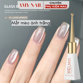 Mắt mèo ánh trăng, sơn gel mắt mèo pha lê đỏ đen chính hãng mẫu chai mới siêu hot