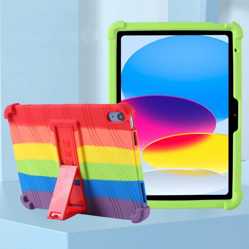Ốp lưng silicon chống sốc cho 2025 iPad A16 11 inch A3356 A3355 case iPadA16 cover iPad11 (A16) Vỏ c