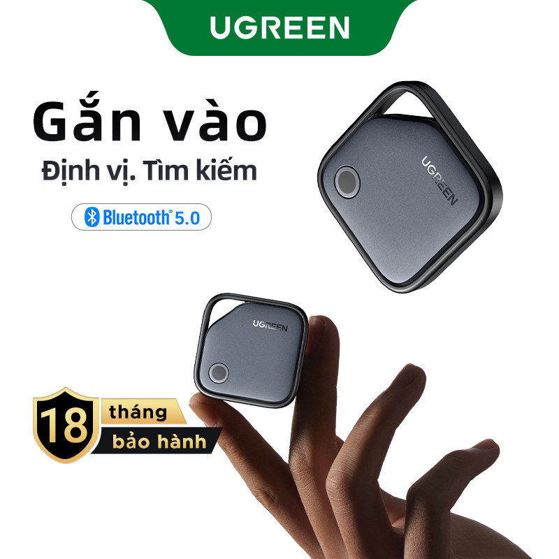Ugreen Thẻ Thông Minh Định Vị Thông Minh Chống Mất Bluetooth5.0 Finder Airtag Theo Dõi Finder Định Vị