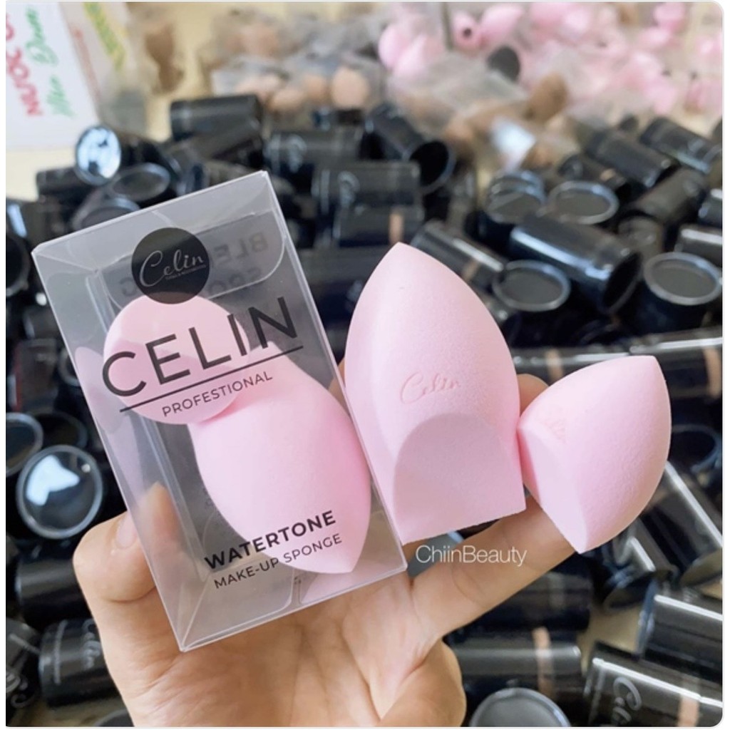 Mút tán nền Celin  - hồng