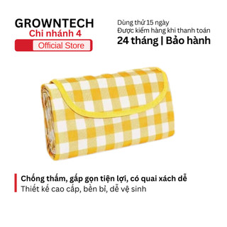 Thảm picnic caro , họa tiết chống thấm, gấp gọn tiện lợi, có quai xách bền đẹp đa dạng