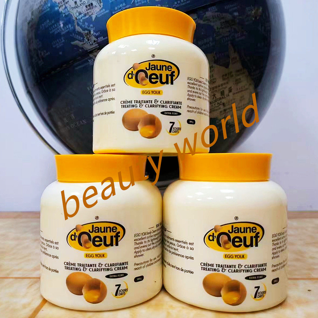 Kem làm trắng da có sẵn Làm sạch sức sống Da Jaune d 'Qeuf EGG YOLK Kem dưỡng thể KAERA