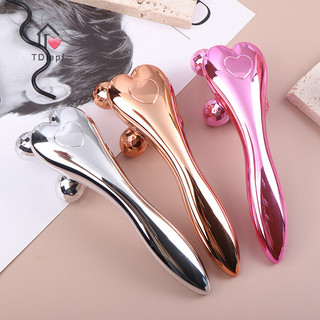 Dụng cụ mát xa con lăn Massage Dụng cụ mát xa lưng Máy mát xa cơ mặt Cổ mắt Búa thư giãn Giảm béo Dụng cụ làm đẹp Tẩy nếp nhăn MỚI