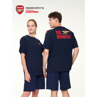 Áo thun ngắn tay in hình dáng rộng mới của Arsenal dành cho nam và nữ 100% Cotton