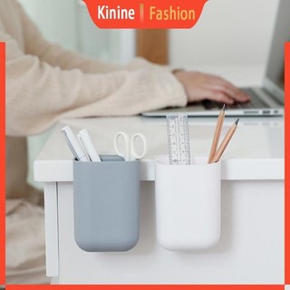 Kin Để Bàn Bút Có Thể Dán Treo Hộp Bảo Quản Cho Ốp Lưng Văn Phòng Trường Học Bàn Bút Chì Trang Điểm Bàn Chải Văn Phòng Phẩm Tổ Chức