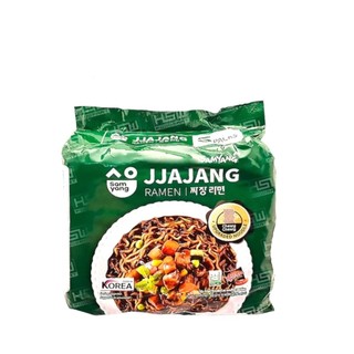 Lốc 5 gói Mì trộn tương đen Samyang jjajang Ramen Hàn Quốc