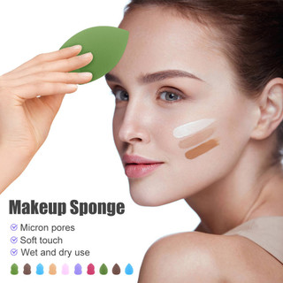 Salorie làm đẹp trứng trang điểm máy xay sinh tố mỹ phẩm puff trang điểm bọt biển đệm nền bột bọt biển dụng cụ làm đẹp hình giọt