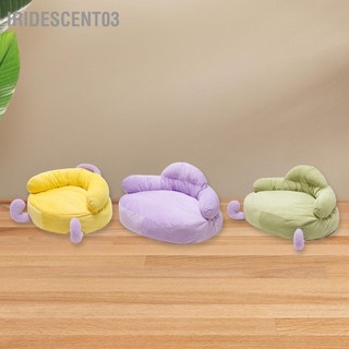 Iridescent03 Giường Sofa cho thú cưng Mềm mại thoáng khí Chống trượt Có thể tháo rời giặt được Tất cả các mùa Ghế mèo chó con