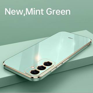 Ốp Lưng Mạ Silicon Mềm Cho Samsung Galaxy M55 M54 M53 M52 M51 5G Vỏ Điện Thoại Di Động Mỏng Chống Sốc Có Bảo Vệ Camera