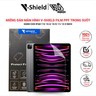 Miếng Dán Màn Hình V-Shield Film Ppf Trong Suốt Dành Cho Ipad 7.9/ 10.2/ 10.9/ 11/ 12.9 Inch