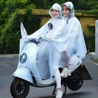 Áo mưa trùm 1 đầu, 2 đầu, bộ rời nhựa dẻo trong suốt chống thấm tuyệt đối, Áo mưa cao cấp họa tiết bông tuyết siêu đẹp