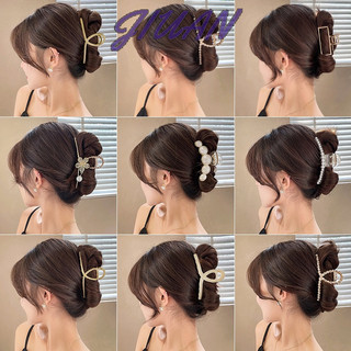 Kẹp tóc kim loại hình cá mập nữ độc đáo