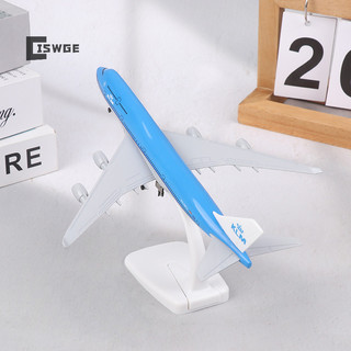 20CM Hà Lan KLM Airlines 747-400 Airways Diecast Mô hình máy bay hợp kim Kim loại Máy bay không khí Mô hình máy bay hạ cánh Đồ chơi máy bay