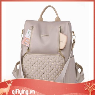 Ba lô nữ Ba lô đinh tán đa năng Túi đeo vai Daypack du lịch