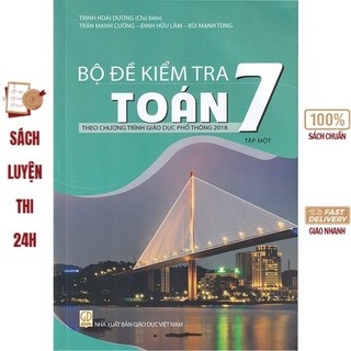 Sách - bộ đề kiểm tra toán 7