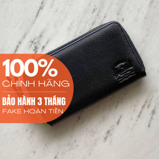 Ví cầm tay nữ da thật Herschel Thomas Wallet Black Pebbled chính hãng