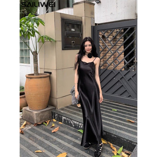 SAILIWEI váy Đầm váy nữ body đầm Thời trang Casual Thể thao thời trang WLQ2451XJ3 23Z240604