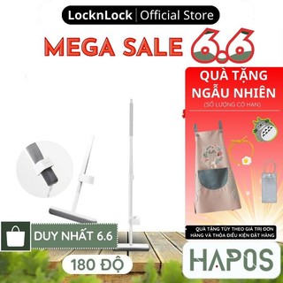 Cây lau nhà LocknLock 180 độ Pva ETM481 cán nhôm, tay cầm nhẹ dài, tiết kiệm diện tích - HAPOS MALL OFFICIAL