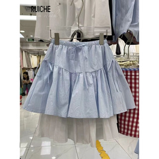 Ruiche chân váy chân váy chữ hàn quốc phong cách stylish trendy wsq2451qpx 23z240606