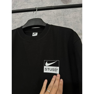 Áo Thun Stu:Ssy&Ni:Ke Cotton 100% Dày Dặn Đủ Tag
