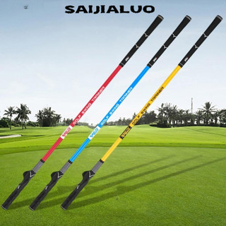 Saijialuo Golf Swing Training Aid Golf Practice Warm-Up Stick for Better Chipping & Impact []