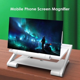 Bộ khuếch đại màn hình điện thoại 8 inch 3D Giá đỡ khuếch đại Video có thể gập lại