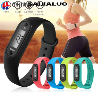 Đồng hồ điện tử đo bước chân chống nước SAIJIALUO hỗ trợ theo dõi calo