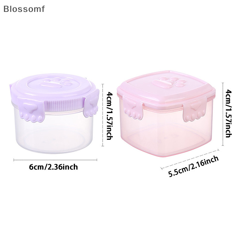 Blossomf 1 Chiếc Mini Nước Sốt Chai Gia Vị Hộp Salad Trang Điểm Hộp Đựng Cho Thịt Nướng Ngoài Trời Bento Hộp Cơm Trưa Phụ Kiện Mới