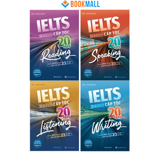 Sách - bộ ielts cấp tốc - 20 ngày listening, speaking, reading, writing