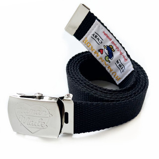 Khóa kim loại Trái tim Duckling Canvas Letter Belt