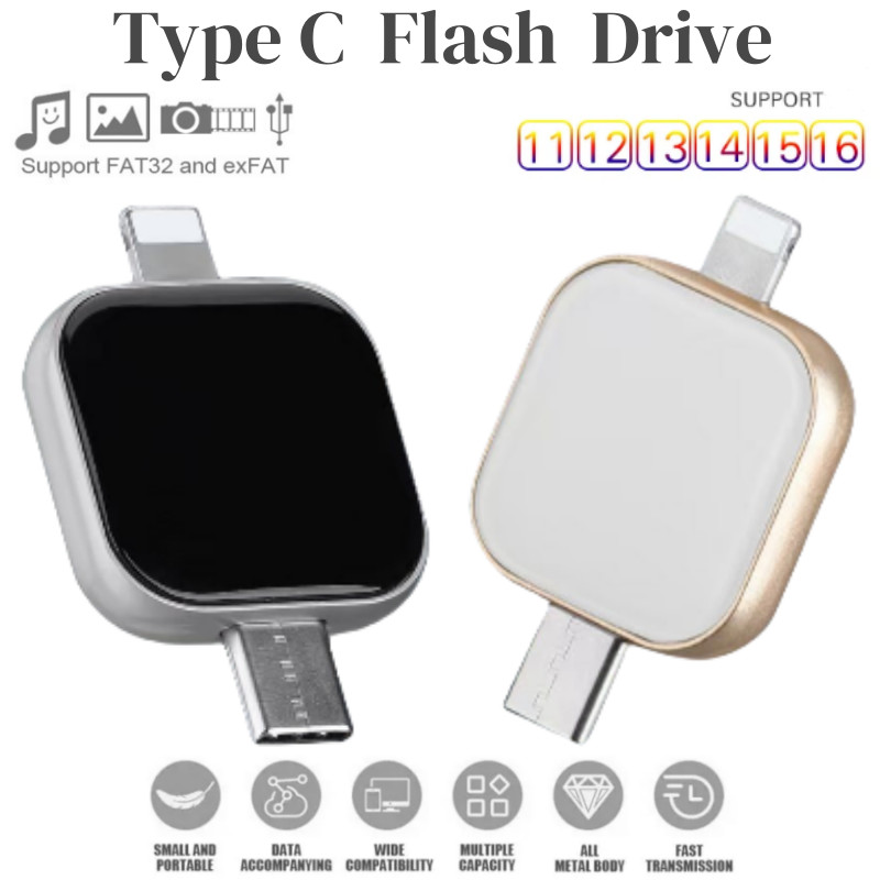Otg Pendrive 1TB TypeC Flash Drive 2TB Usb C Thumb Drive Otg Cho iPhone Pendrive Lưu Trữ