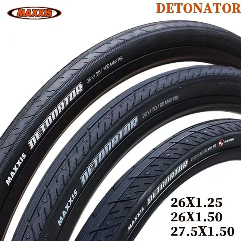 MAXXIS M203 MTB Lốp Detonator Siêu Nhẹ Lốp Xe Đạp 26 * 1.25 26 * 1.5 27.5 * 1.5 Gấp Nửa Slick Xe Đạp