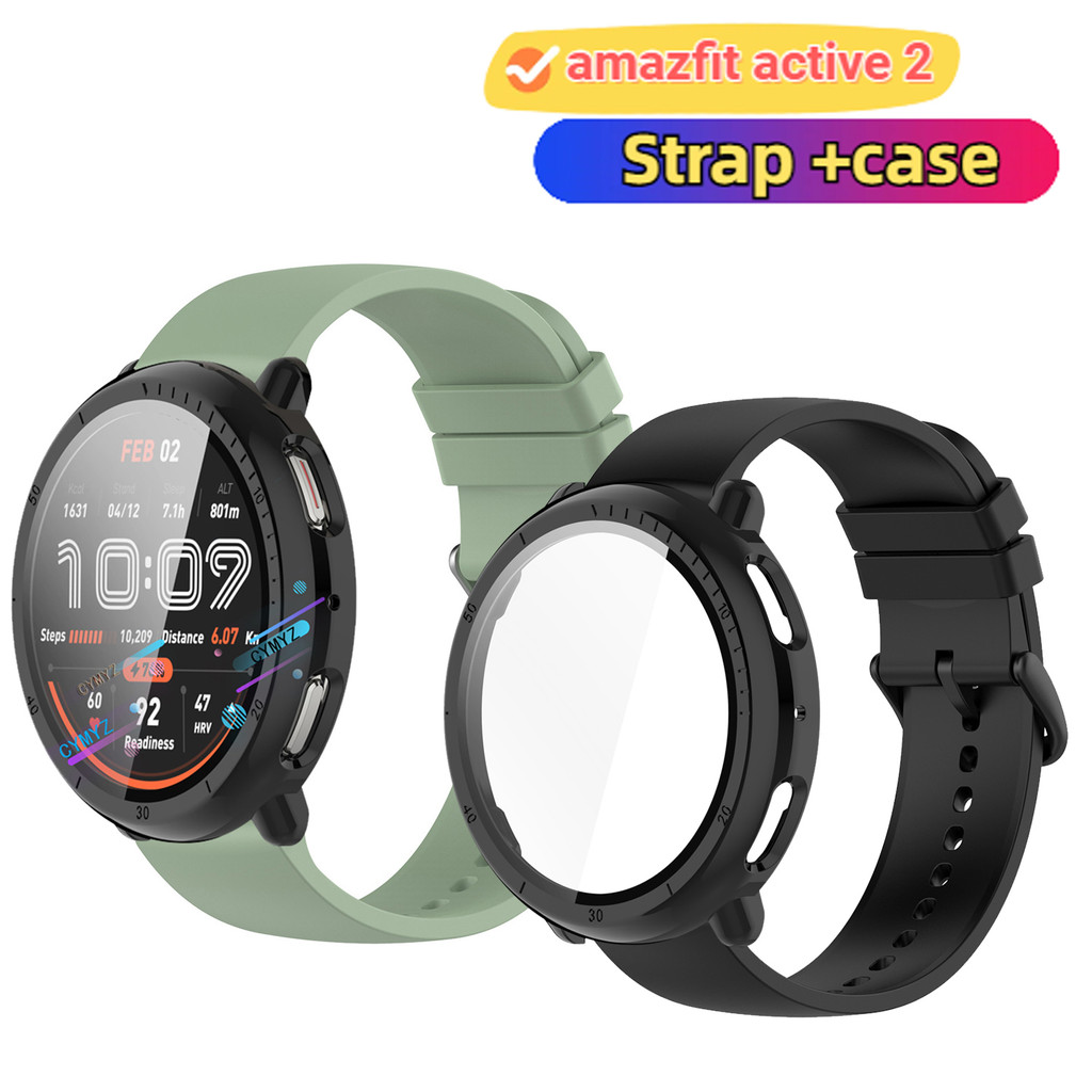 Dành Cho Amazfit Active 2 Dây Đeo Silicon Cho Amazfit Active2 Dây Đeo Tay Thể Thao Cho Amazfit Activ