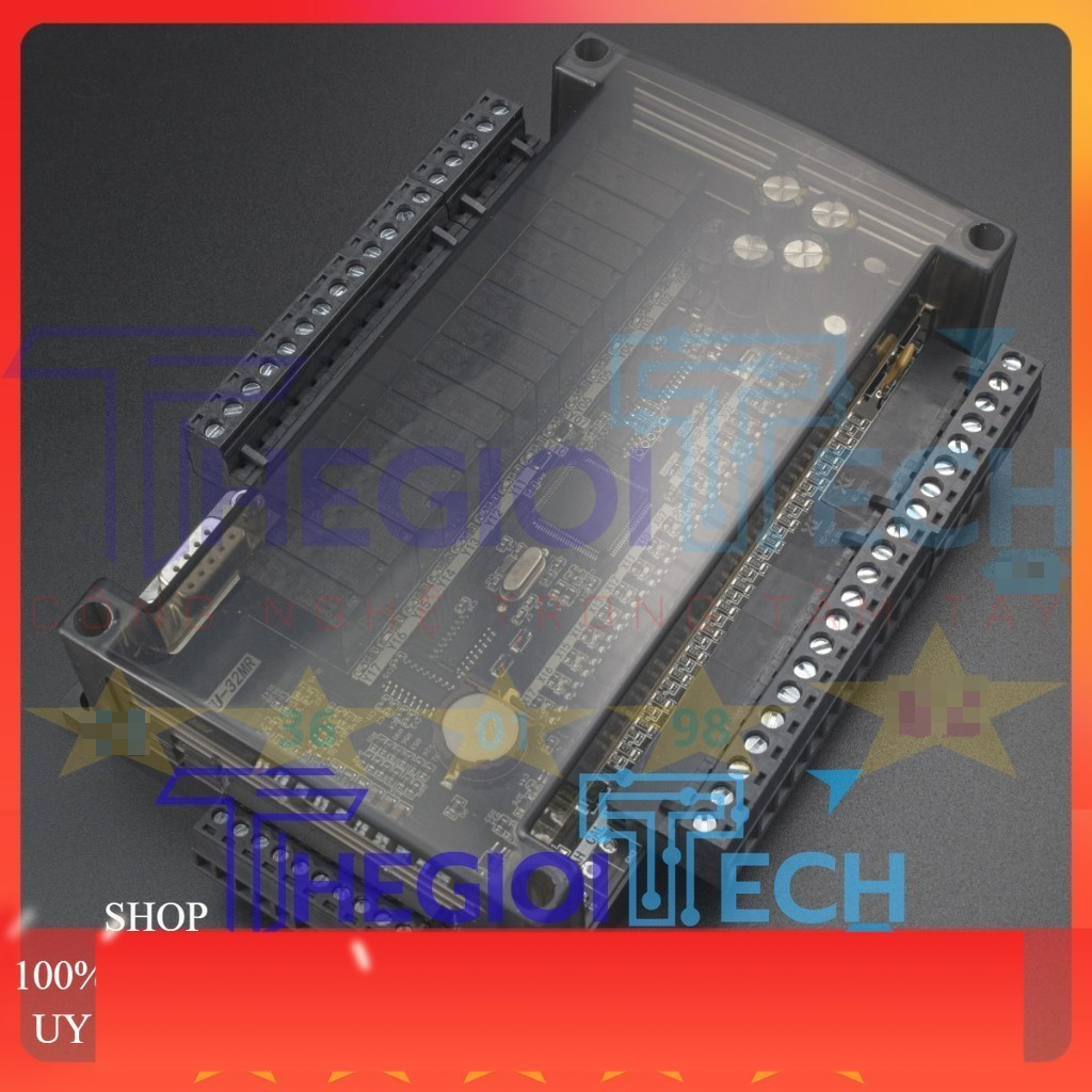 Tốt FX3U-24MR-6AD2DA FX3U-24MT 14MR 14MT 30MR 32MT, Bo PLC Mitsubishi FX3U FK3U LE3U 6AD 2DA RTC 38.