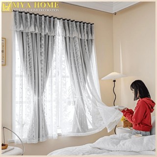  Rèm Cửa Sổ Họa Tiết Công Chúa MYAHOME Rèm Dán Trang Trí Phòng Ngủ Phòng Khách Không Cần Khoan WP006 