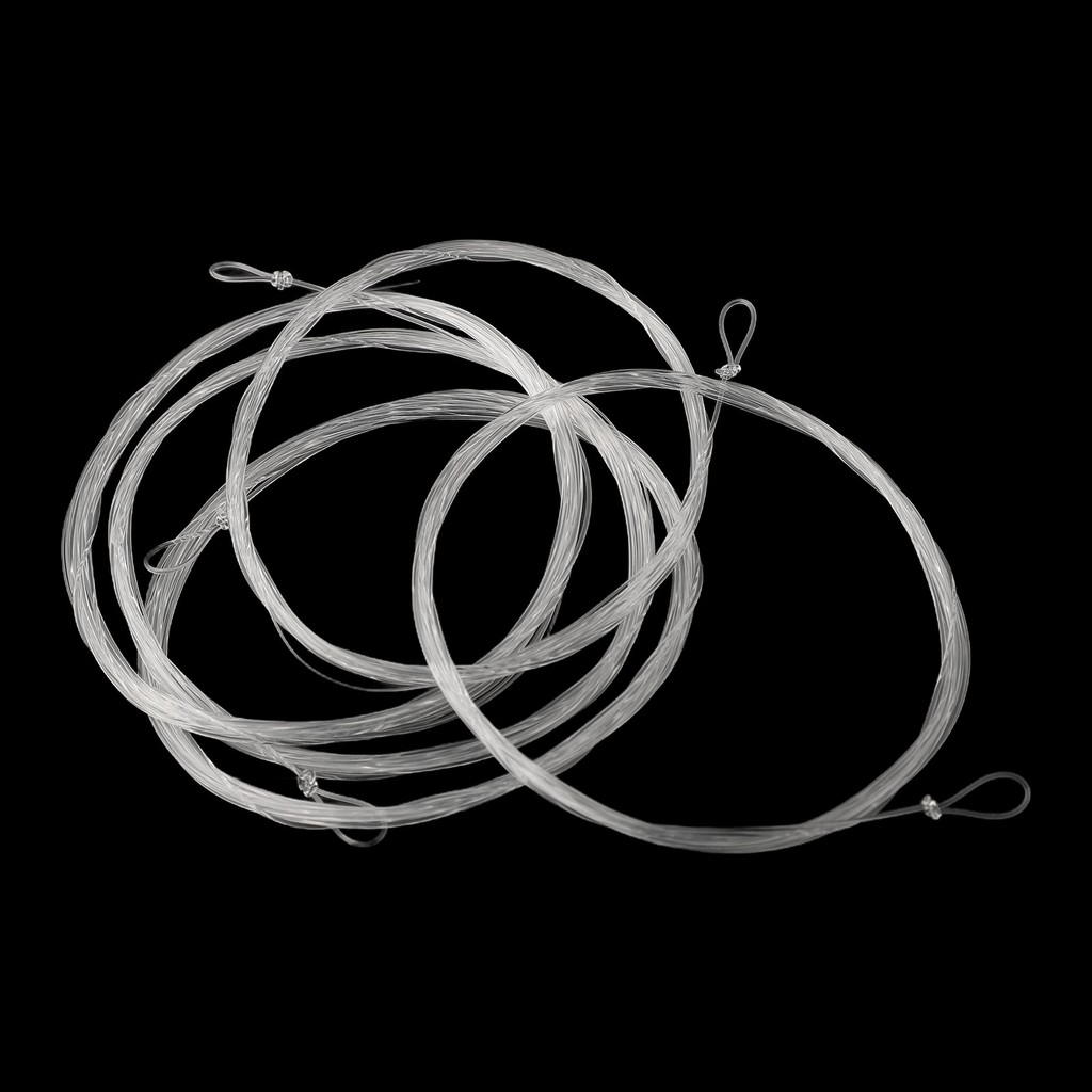 【Anna】5pcs 9FT Fly Fishing-Tapered Leader Fly Taper-Line Leader-Fishing Line With Loop