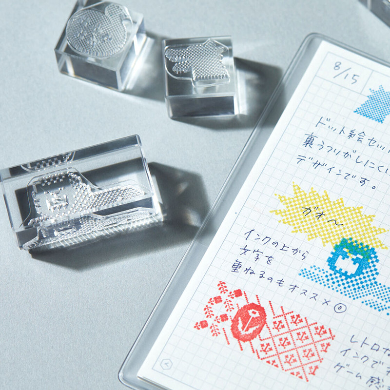 Nhật Bản Nhật Bản KINGJIM KINGJIM Băng Seal Acrylic Sổ Tay mini Trong Suốt Động Vật Dễ Thương mini S