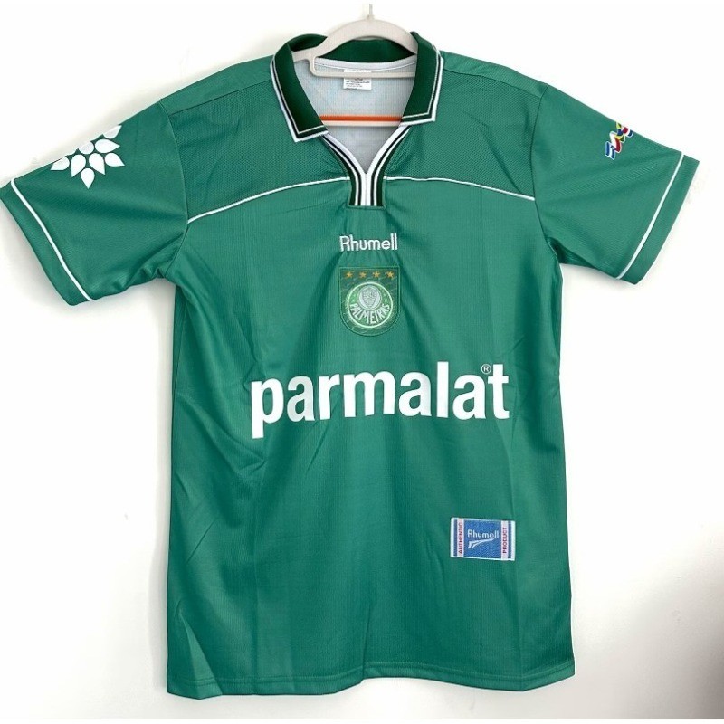 S-XXL Palmeiras Home Vintage, Áo Bóng Đá Tay Ngắn Cho Người Lớn, Quick-Dry