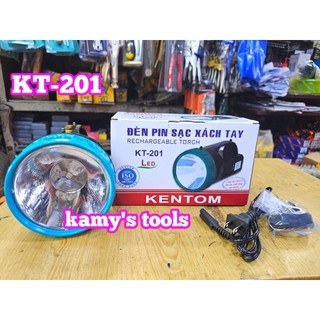 Đèn pin sạc Kentom KT-201